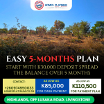 Highlands Phase 2 Plots on Sale Project