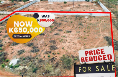 3441m² Prime Land for Sale Off Airport Rd - Livingstone